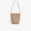 Liten sommerveske i raffia
