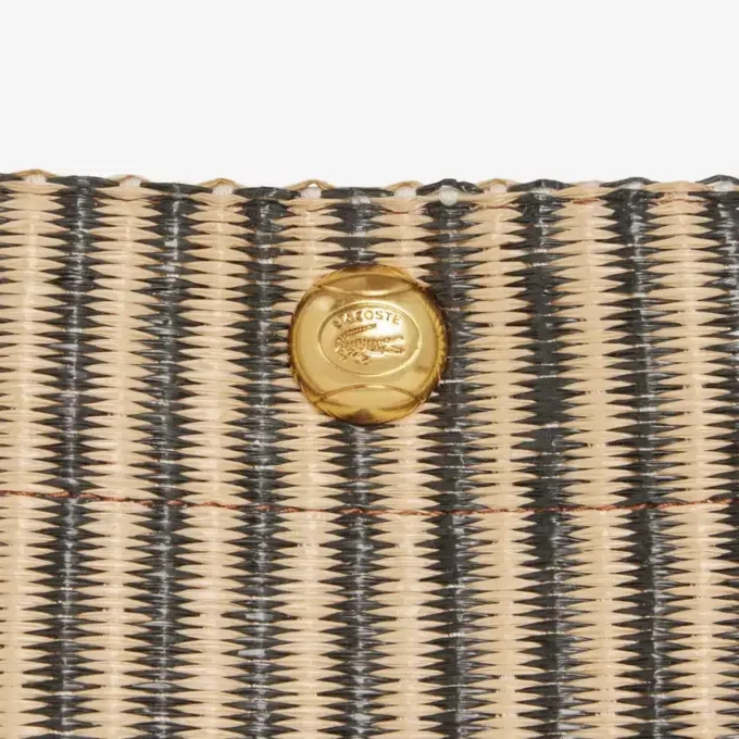 Liten sommerveske i raffia