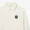 Loose Fit-fleece-pologenser med polokrage for menn