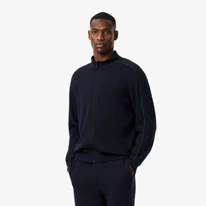 Loungesweatshirt med glidelås for menn