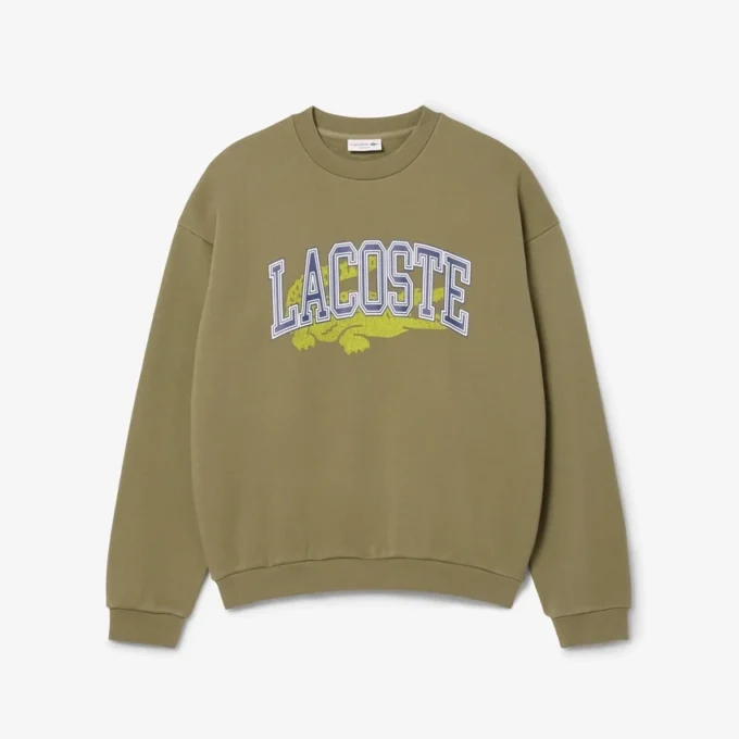 Løs fleece-Sweatshirt for menn