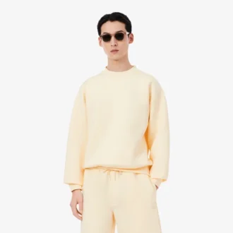 Løstsittende brodert sweatshirt