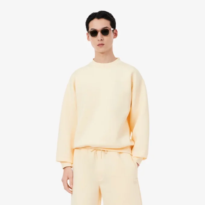 Løstsittende brodert sweatshirt