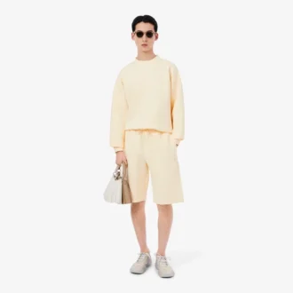 Løstsittende brodert sweatshirt