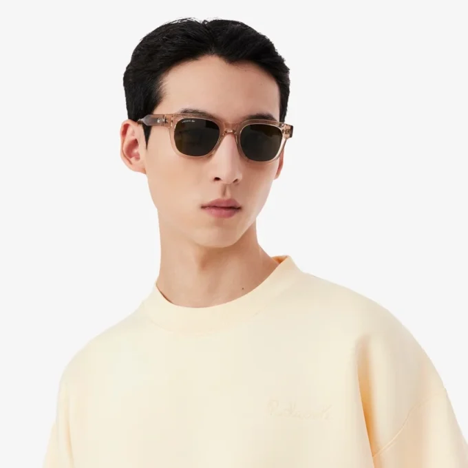 Løstsittende brodert sweatshirt