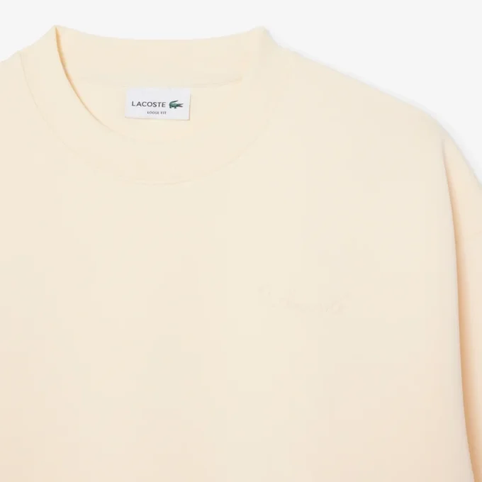 Løstsittende brodert sweatshirt