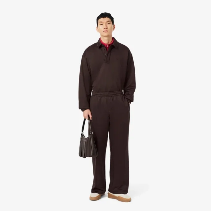 Løstsittende fleece-joggebukse for menn