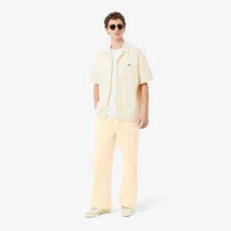 Løstsittende fleece-joggebukse for menn