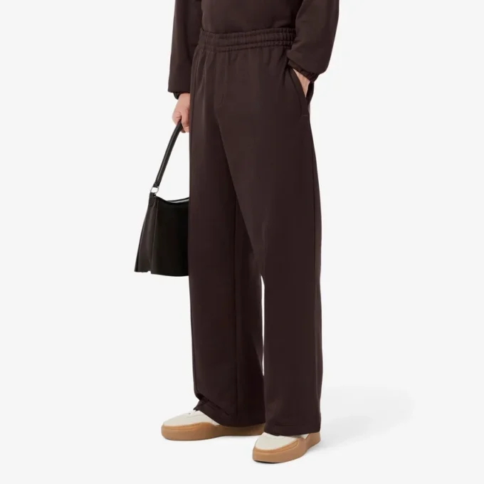Løstsittende fleece-joggebukse for menn