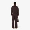 Løstsittende fleece-joggebukse for menn