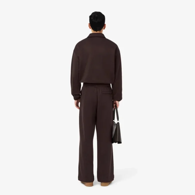 Løstsittende fleece-joggebukse for menn