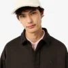 Løstsittende fleece-pologenser for menn