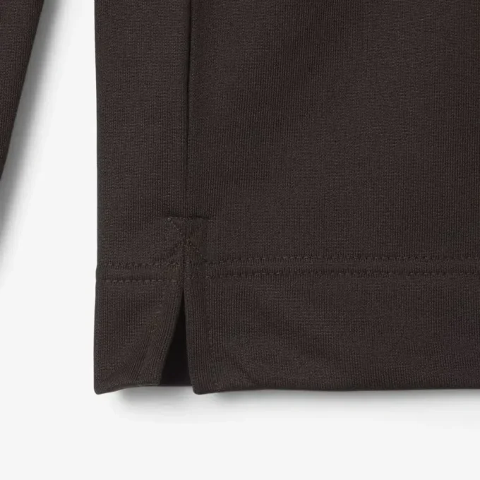 Løstsittende fleece-pologenser for menn