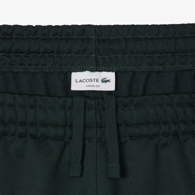 Løstsittende joggebukse i sateng for menn