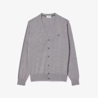 Merinoull-cardigan for menn