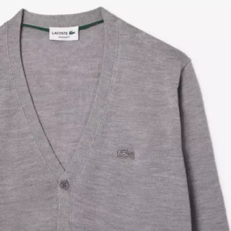 Merinoull-cardigan for menn