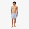 Midtlange trunks med krokodilleprint