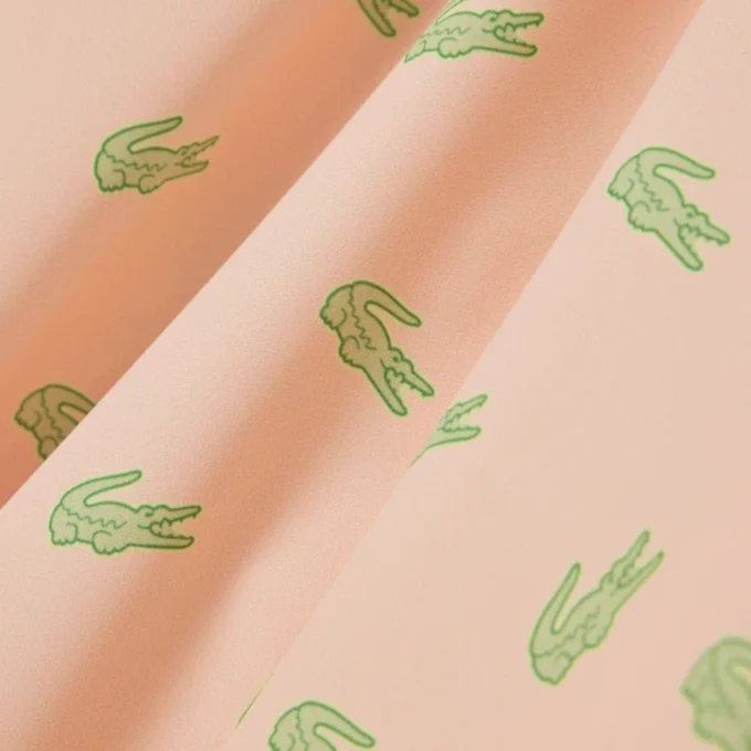 Midtlange trunks med krokodilleprint