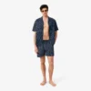 Midtlange trunks med krokodilleprint