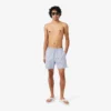 Midtlange trunks med krokodilleprint