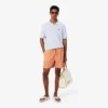 Midtlange trunks med krokodilleprint