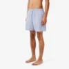 Midtlange trunks med krokodilleprint