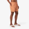 Midtlange trunks med krokodilleprint