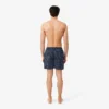 Midtlange trunks med krokodilleprint