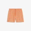 Midtlange trunks med krokodilleprint