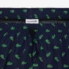 Midtlange trunks med krokodilleprint