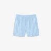 Midtlange trunks med monogramtrykk