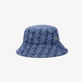 Monogram-buckethat for kvinner