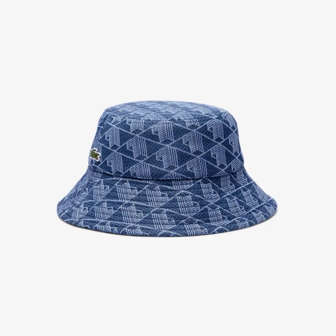 Monogram-buckethat for kvinner