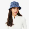 Monogram-buckethat for kvinner