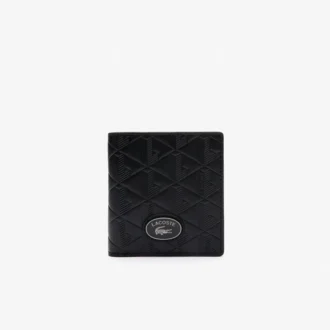 Monogram Compact lommebok i skinn