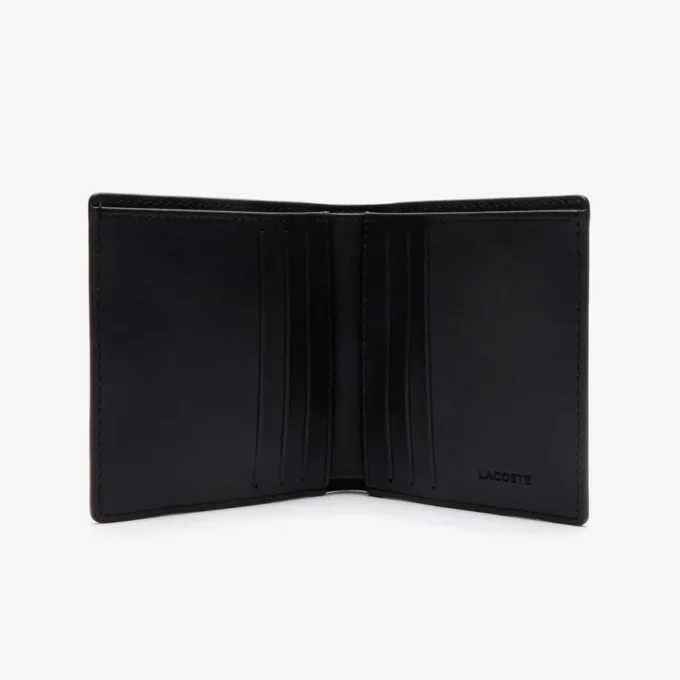 Monogram Compact lommebok i skinn