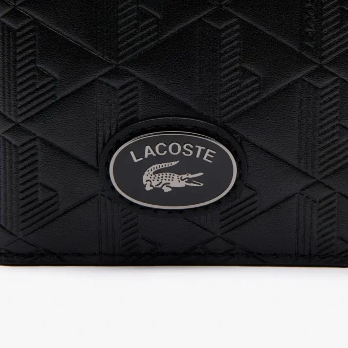 Monogram Compact lommebok i skinn