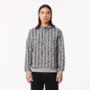 Monogram-fleece-hettegenser for menn