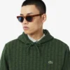 Monogram-fleece-hettegenser for menn