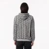Monogram-fleece-hettegenser for menn