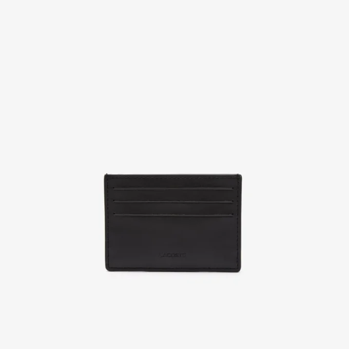 Monogram-kortholder i skinn