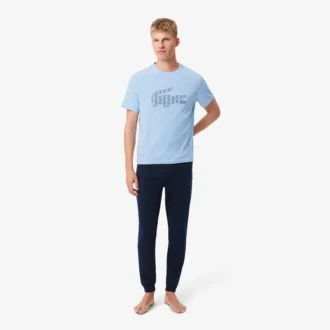 Monogram-pyjamasett i jersey for menn