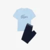 Monogram-pyjamasett i jersey for menn