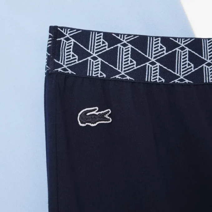 Monogram-pyjamasett i jersey for menn