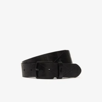 Monogram skinnbelter