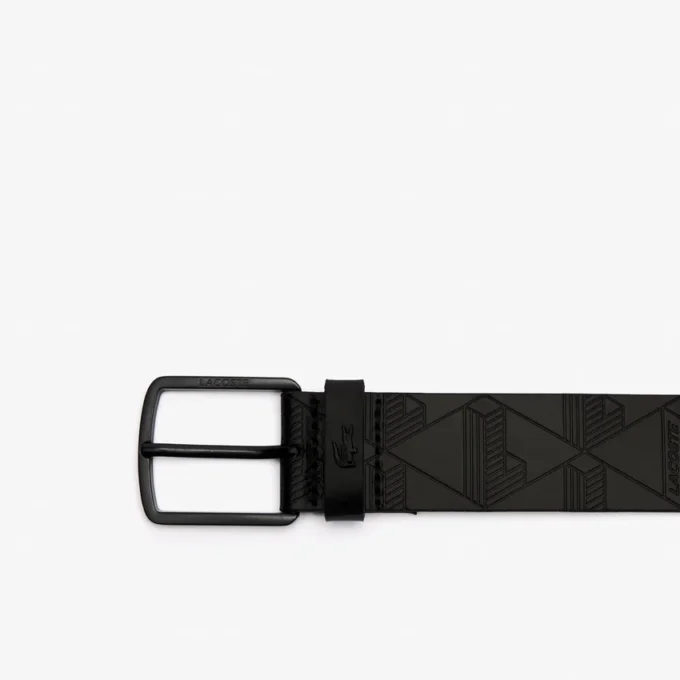 Monogram skinnbelter