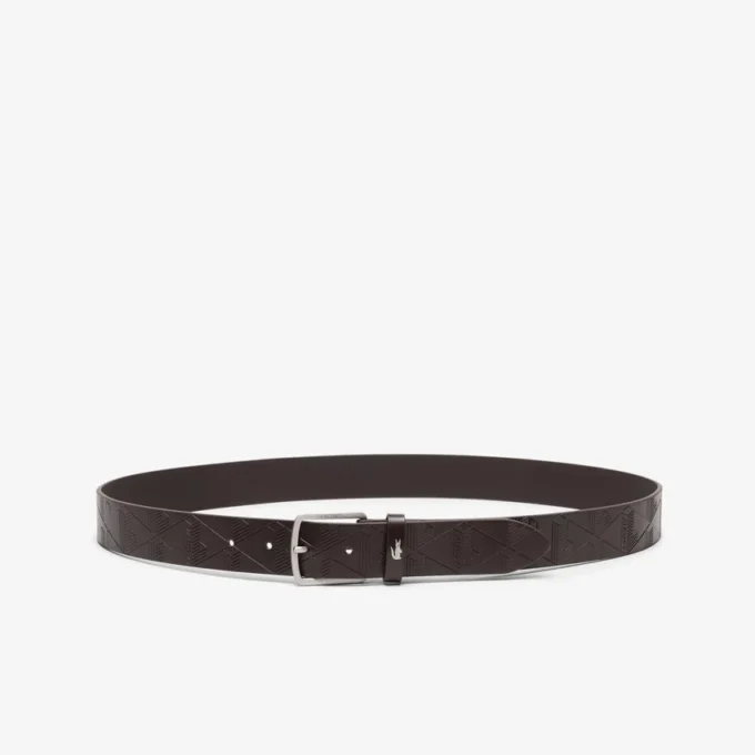 Monogram skinnbelter