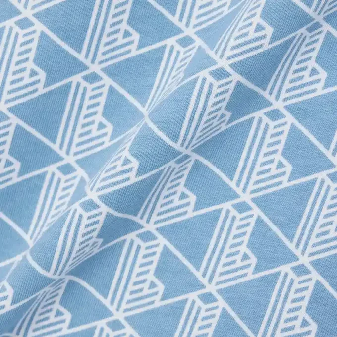 Monogram-T-skjorte i bomull