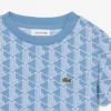Monogram-T-skjorte i bomull