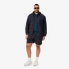 Ombra-print nylon-cargoshorts for menn